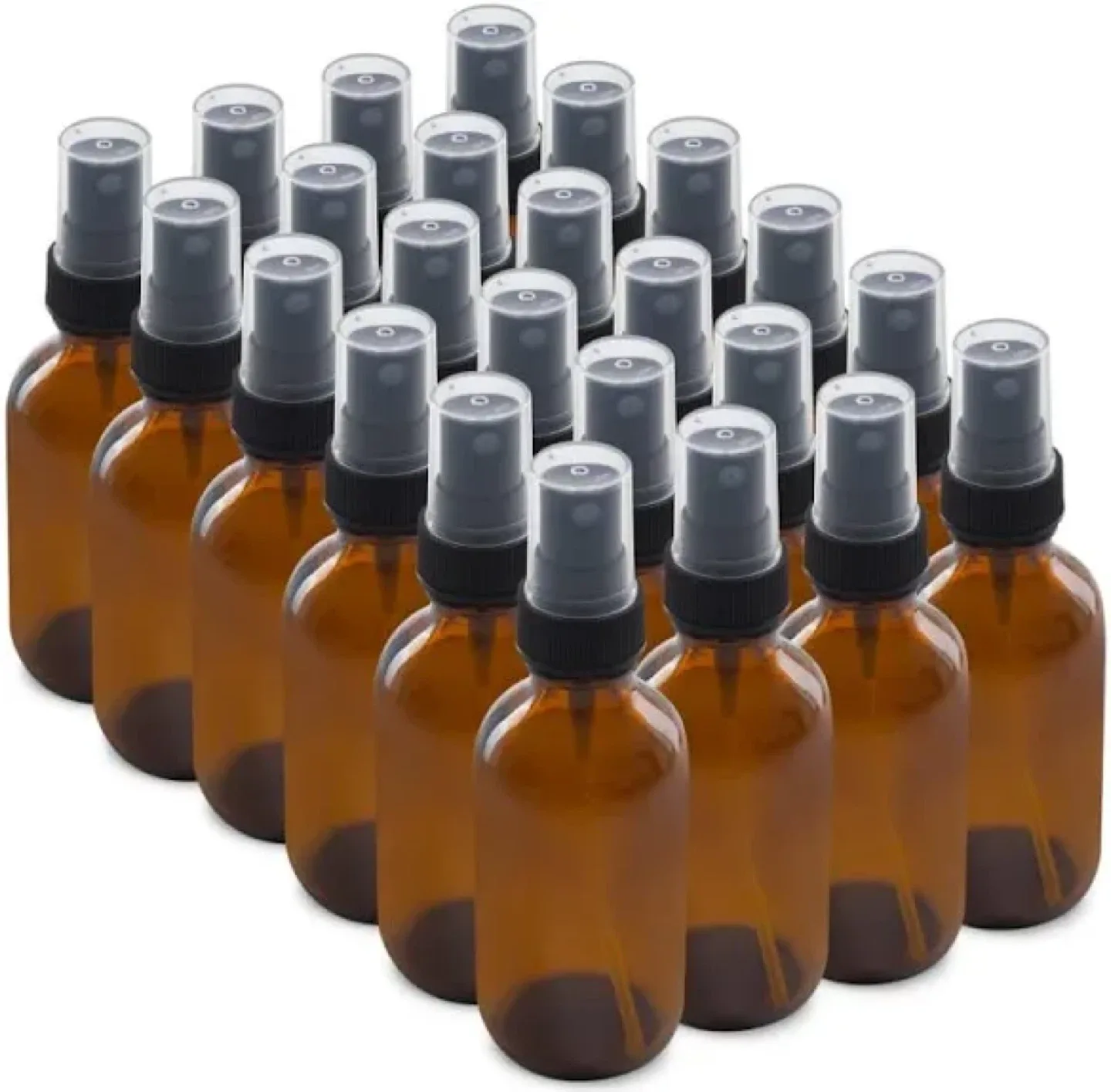 Amber Glass Spray Bottles Lot 23  - 2 oz image indicator(2)