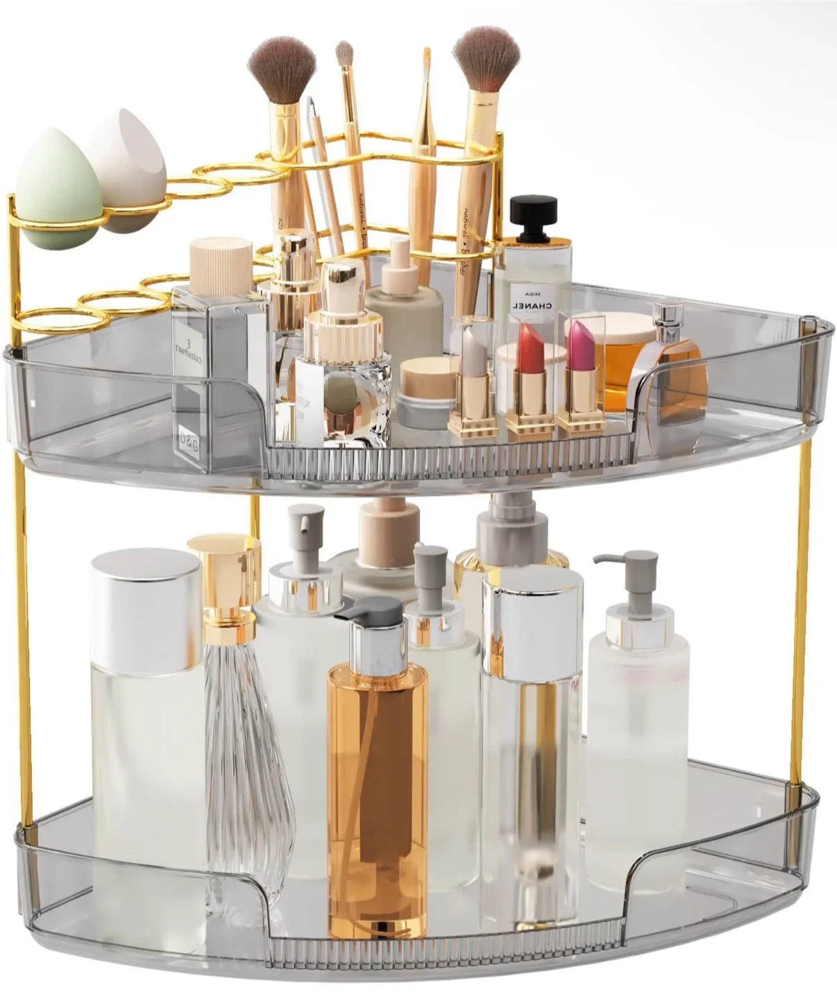 Corner Countertop Bathroom Organizer thumbnail