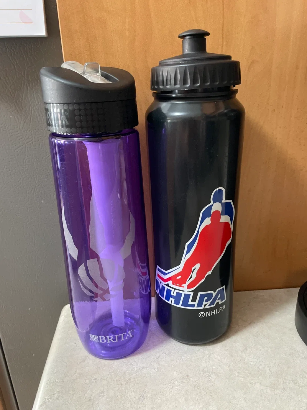 Brita Toronto Raptors Water Bottle & NHLPA Bottle (new) thumbnail
