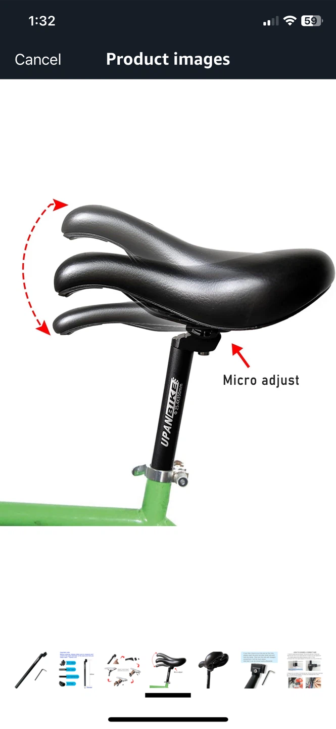 UPANBIKE Bicycle Seat Post with Micro Adjust (Brand New) - photo 4
