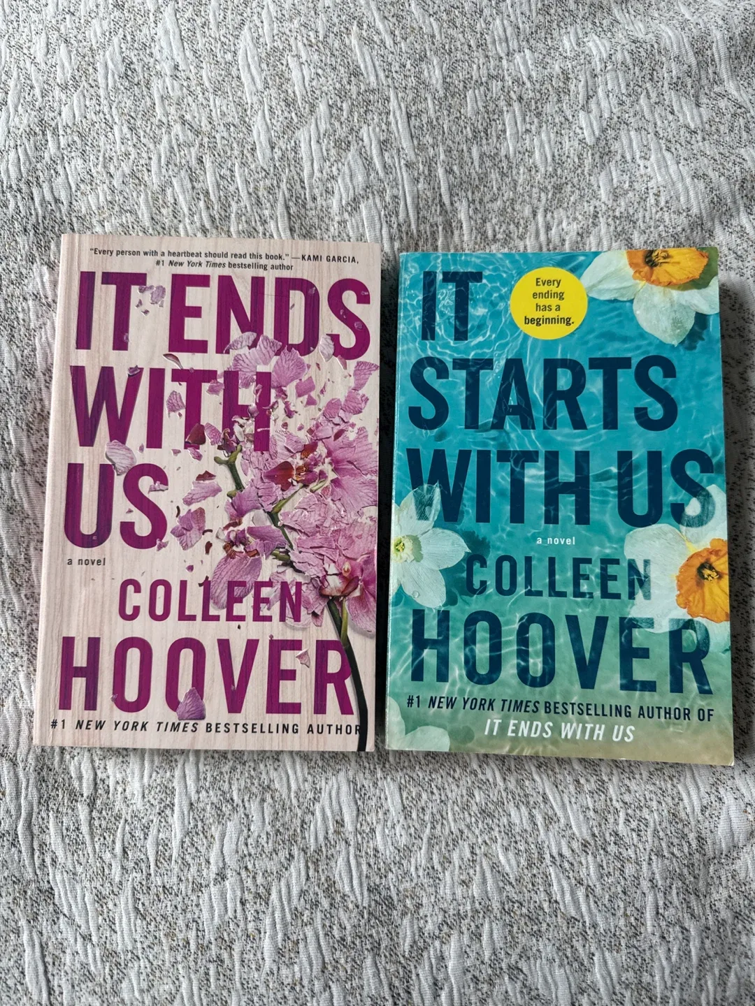 It Ends With Us & It Starts With Us by Colleen Hoover