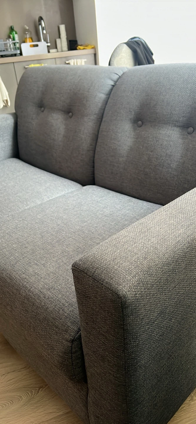 Merlin Loveseat - Grey - photo 2