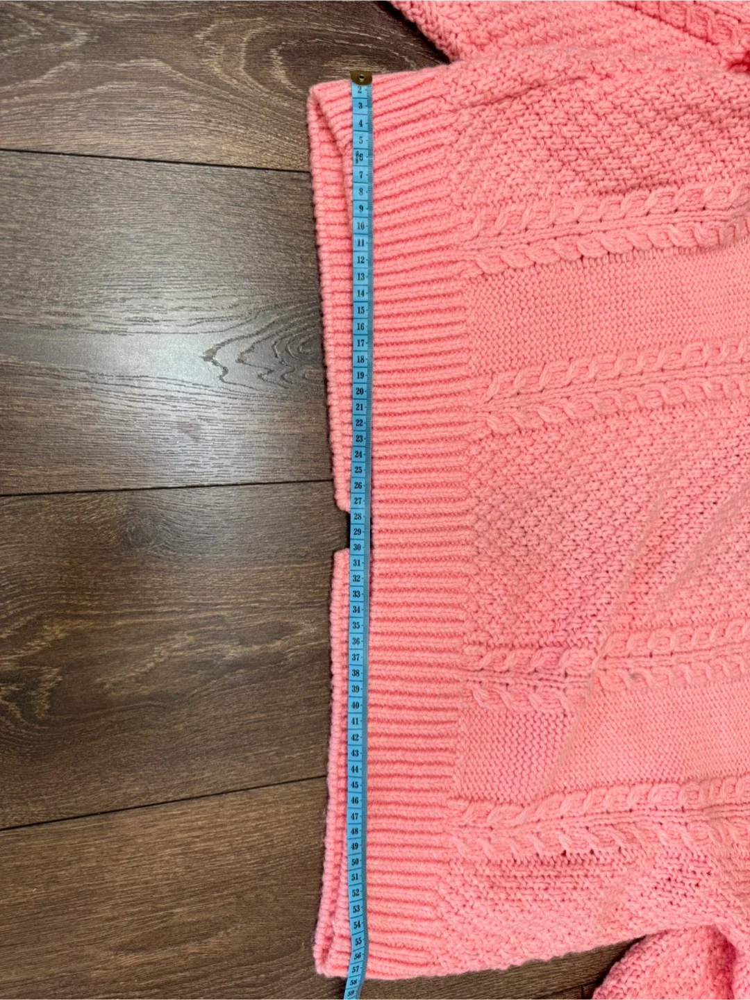 ✨ Chunky Knit Pink Cardigan – H&M (M) ✨ image indicator(5)