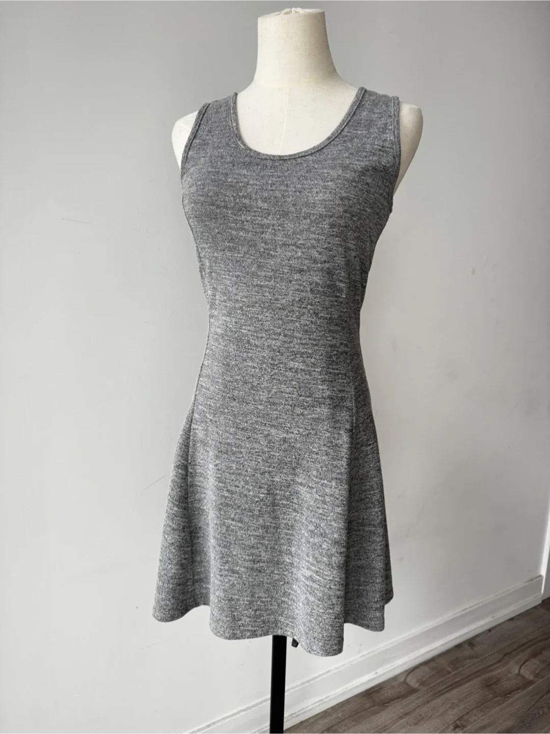 Grey Sleeveless Casual Dress thumbnail
