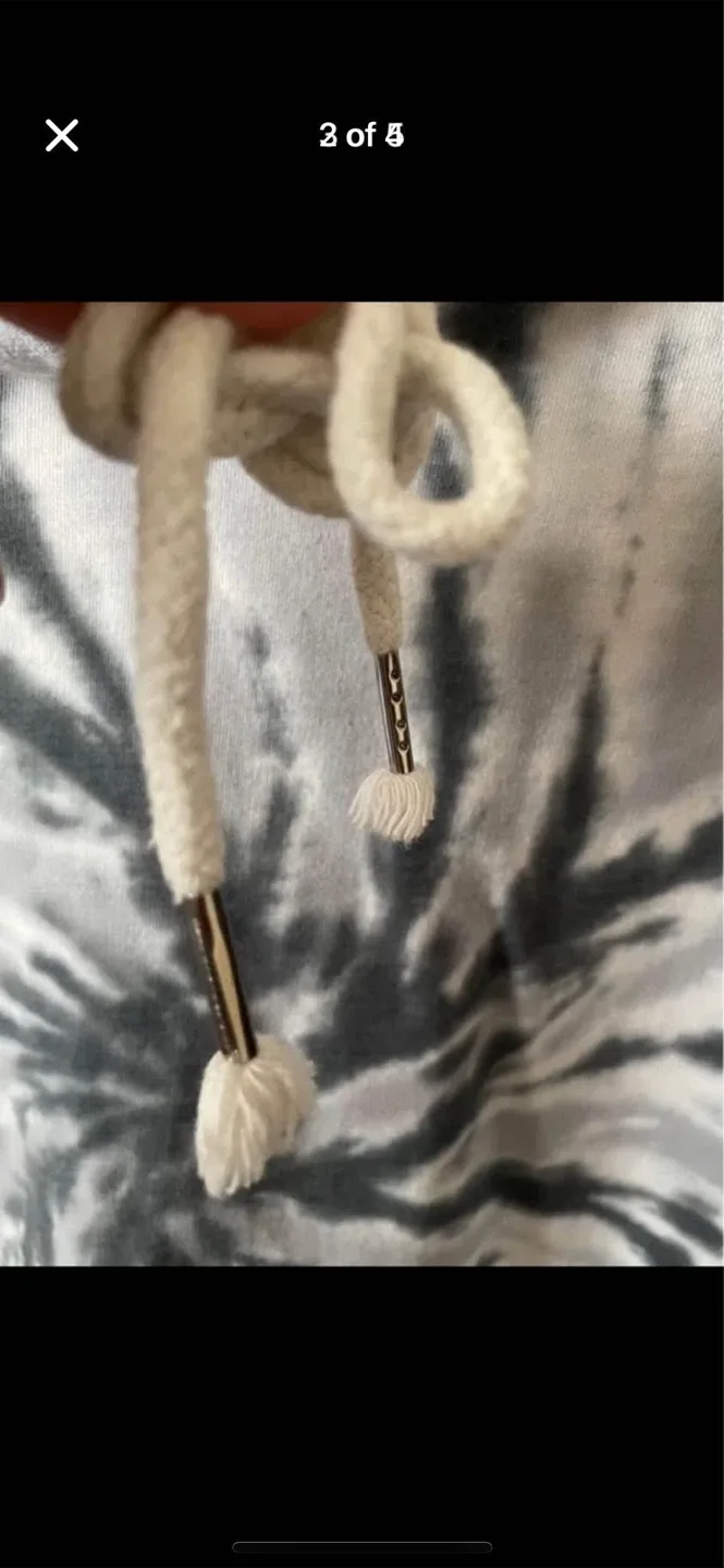 Tie Dye Hoodie - size 3XL loose bf hoodie fashion style image indicator(3)