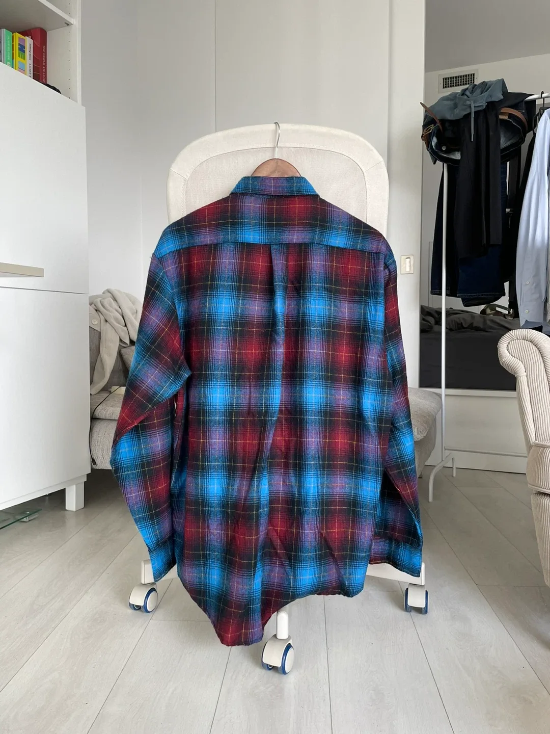 Plaid Flannel Shirt size xl long image indicator(2)