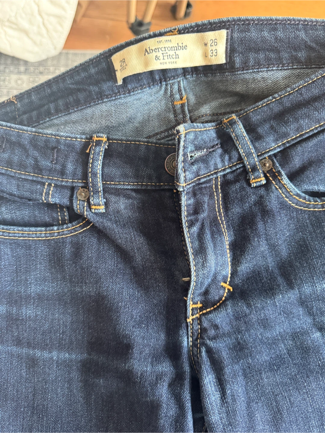 NEW Abercrombie & Fitch Jeans W26 L33 - photo 2