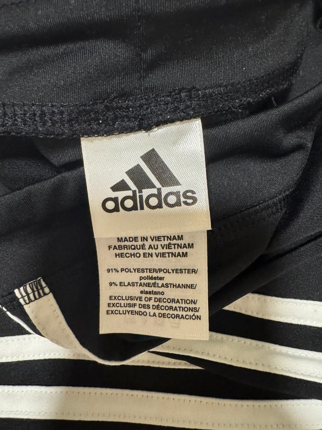 Adidas Black Leggings - Size Small - photo 2