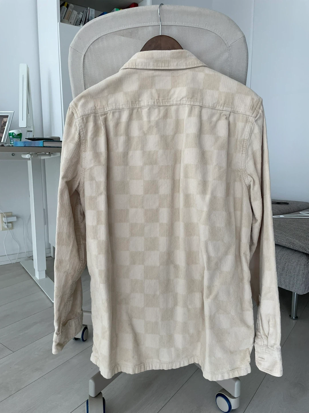 Vans Corduroy Checkered Shirt - Size Large - photo 2