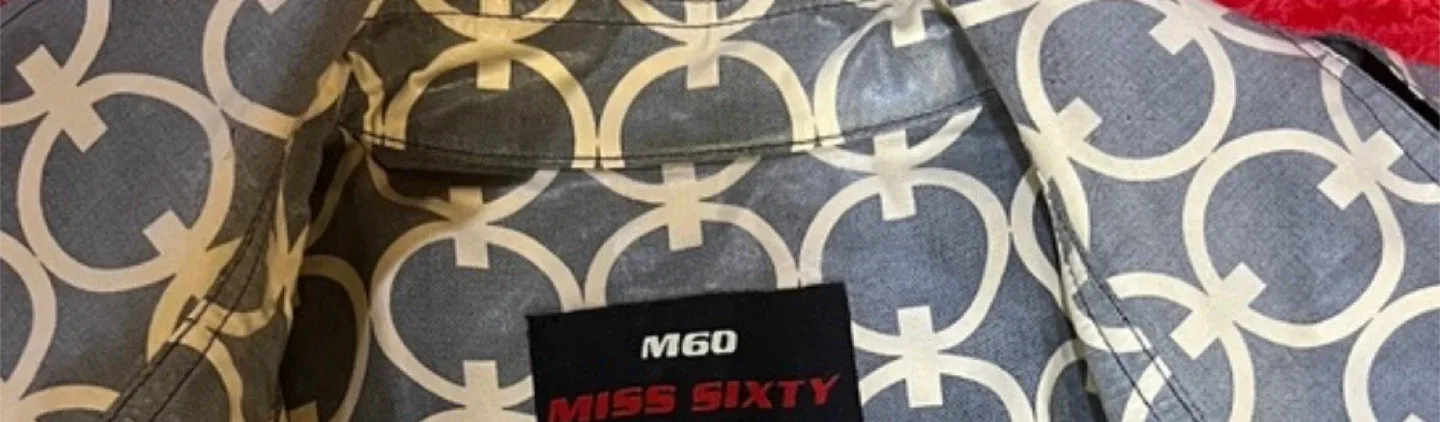 Miss Sixty Patterned Raincoat - Size M image indicator(4)