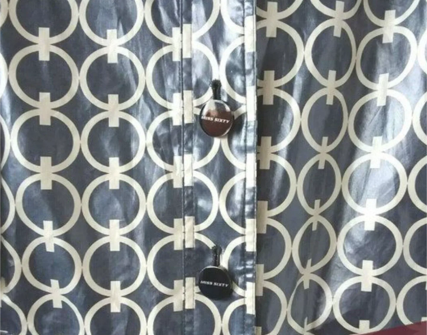 Miss Sixty Patterned Raincoat - Size M image indicator(3)