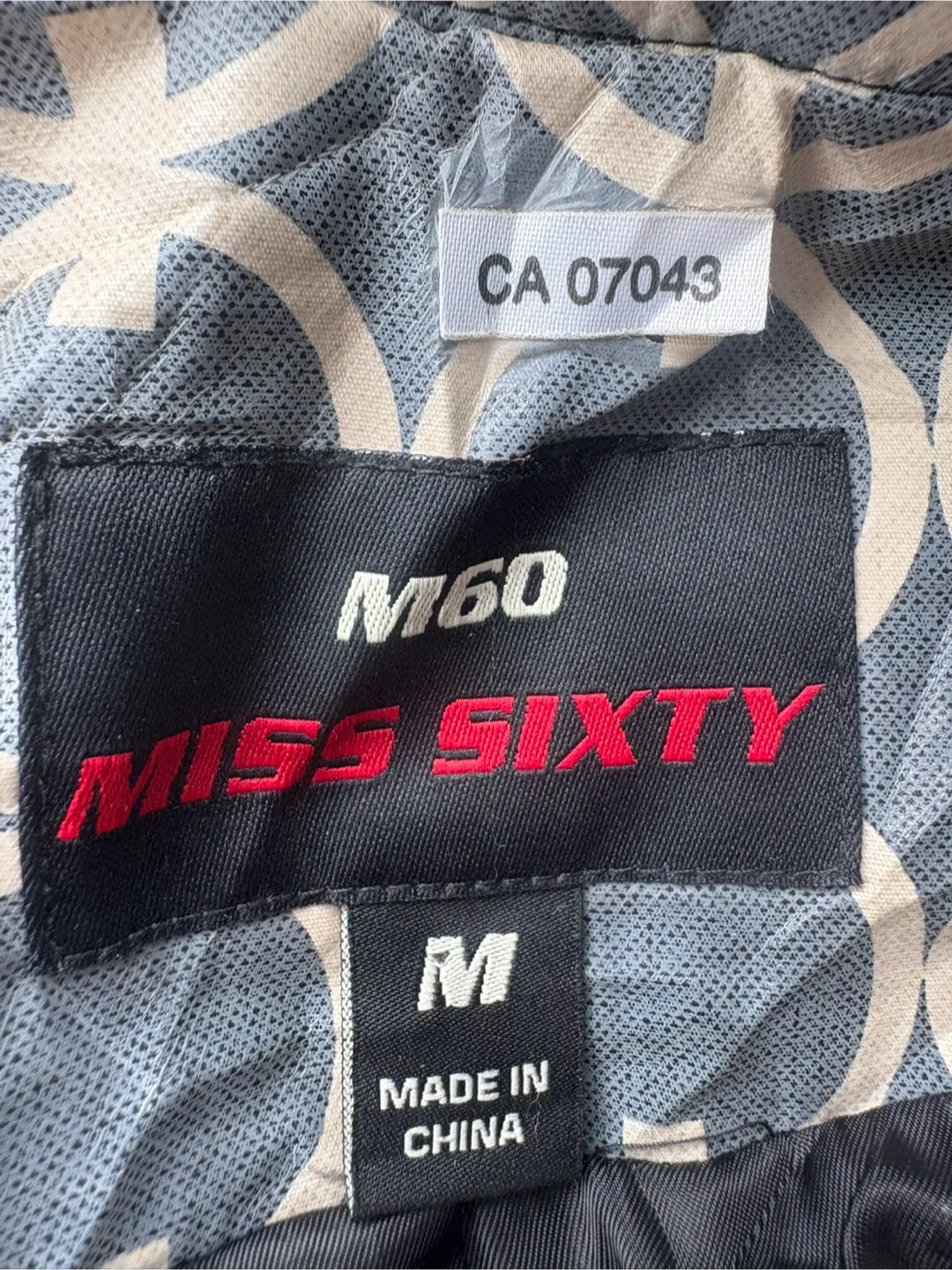 Miss Sixty Patterned Raincoat - Size M image indicator(6)