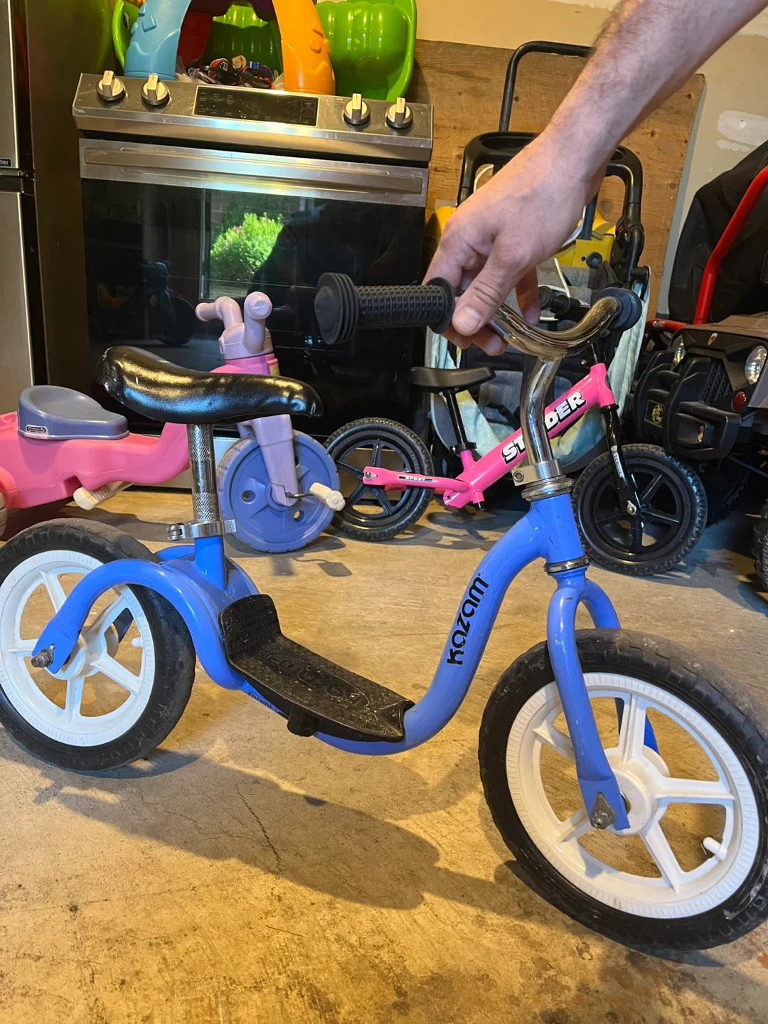 Kazam Balance Bike - Blue image indicator(3)