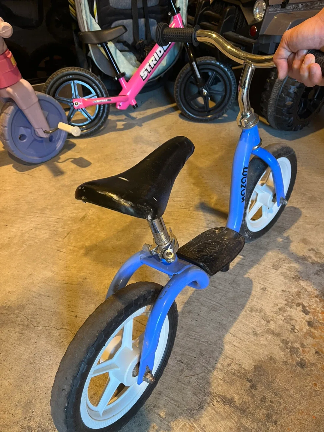 Kazam Balance Bike - Blue image indicator(2)