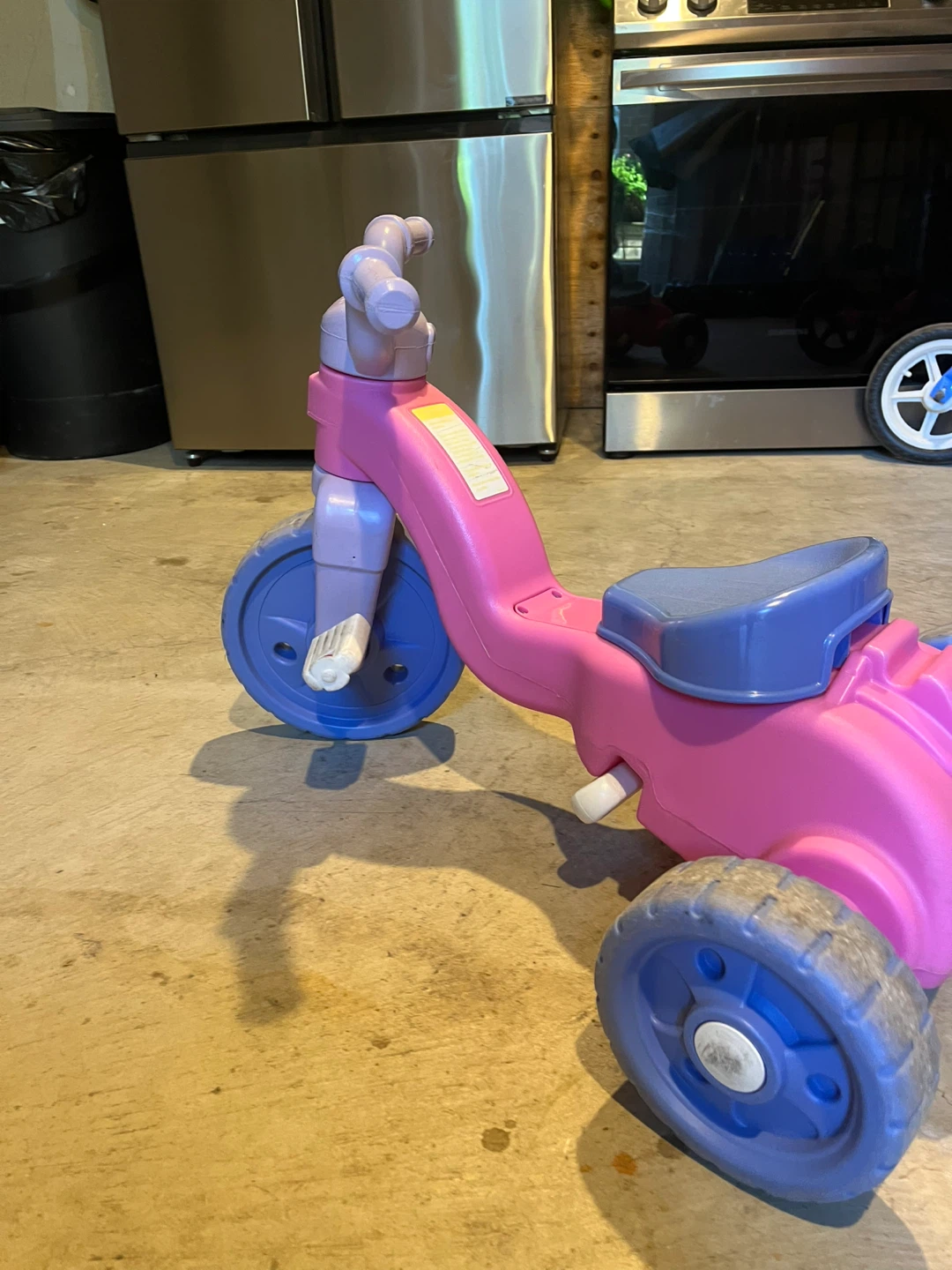 Fisher-Price Pink/Blue Toddler Tricycle - photo 3