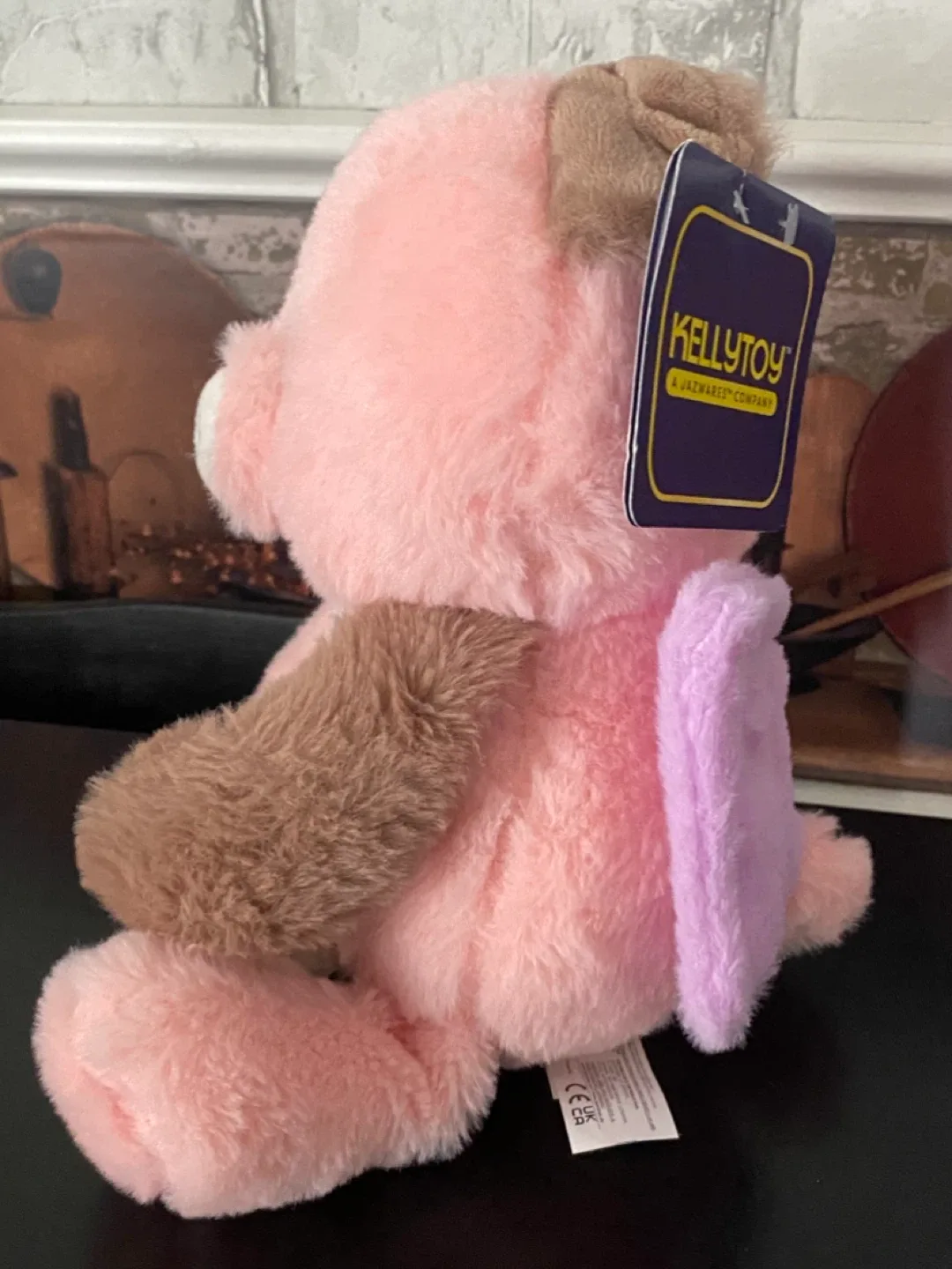 NEW! “Kellytoy” Cute Plush Pig Toy with wings and tags! image indicator(5)