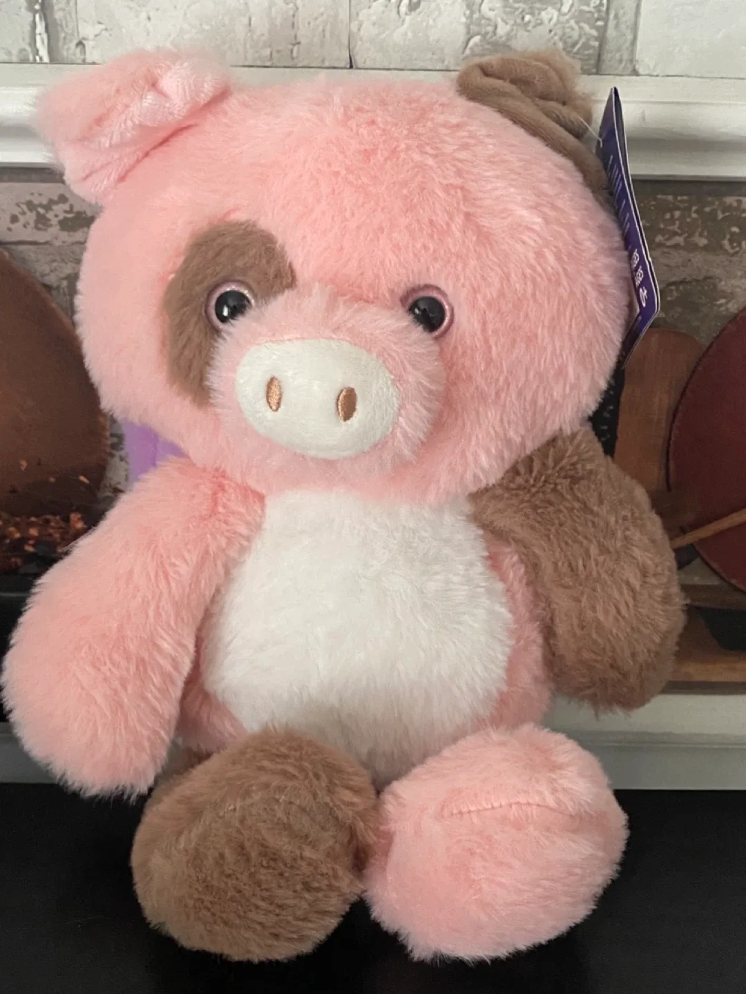 NEW! “Kellytoy” Cute Plush Pig Toy with wings and tags! image indicator(4)