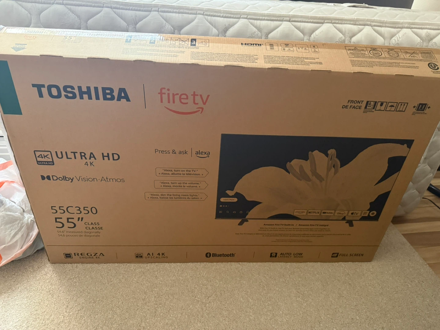 Toshiba 55C350 55" 4K UHD Fire TV - photo 4