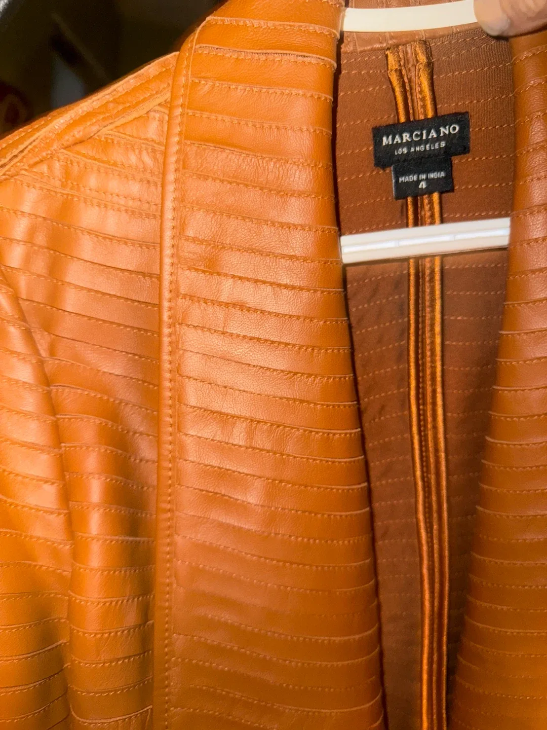 Marciano 'Savina' Leather Jacket, Size 4 image indicator(2)