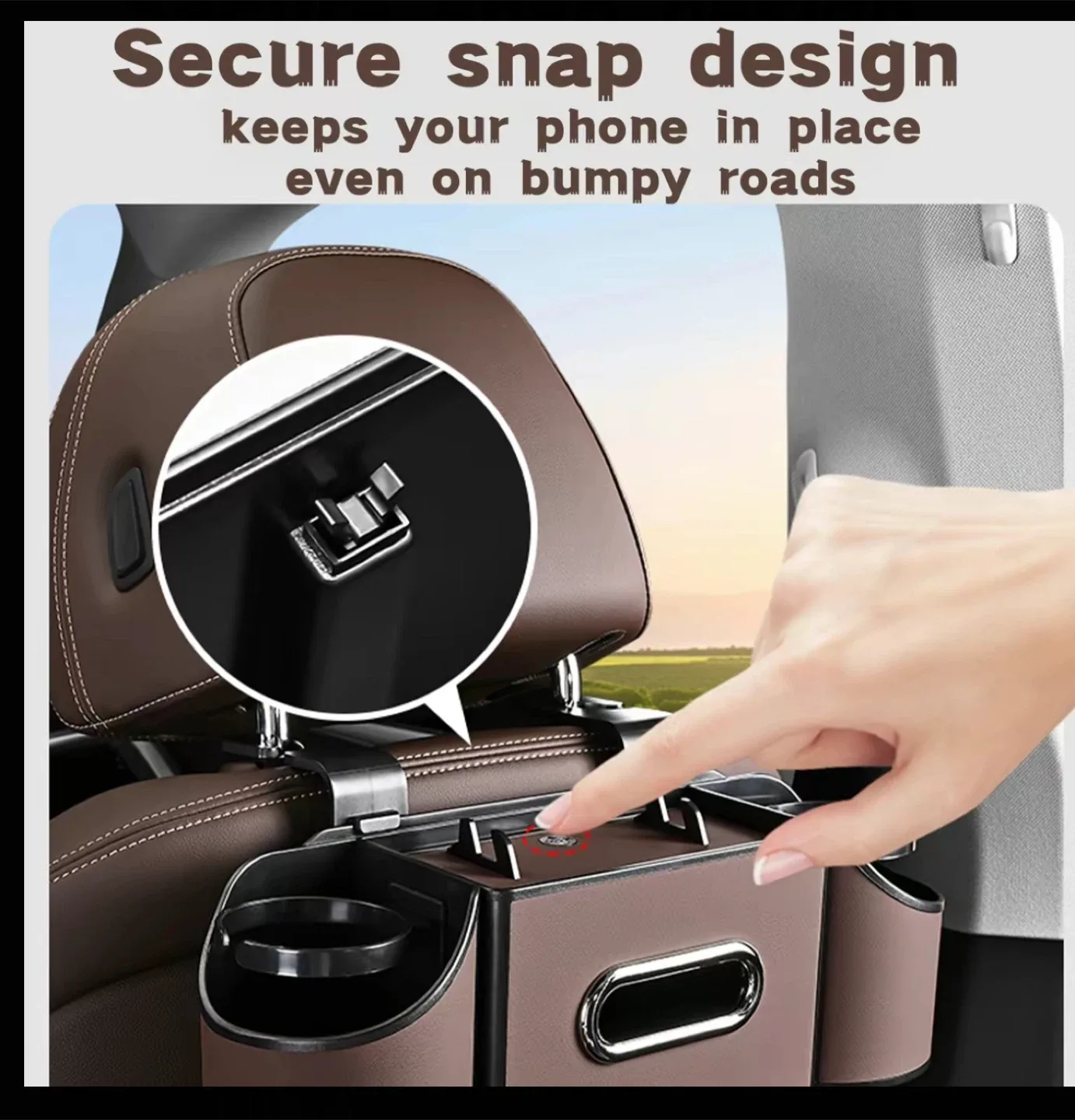 Trendyvoo Car Organizer and Storage Box - Like New! image indicator(3)