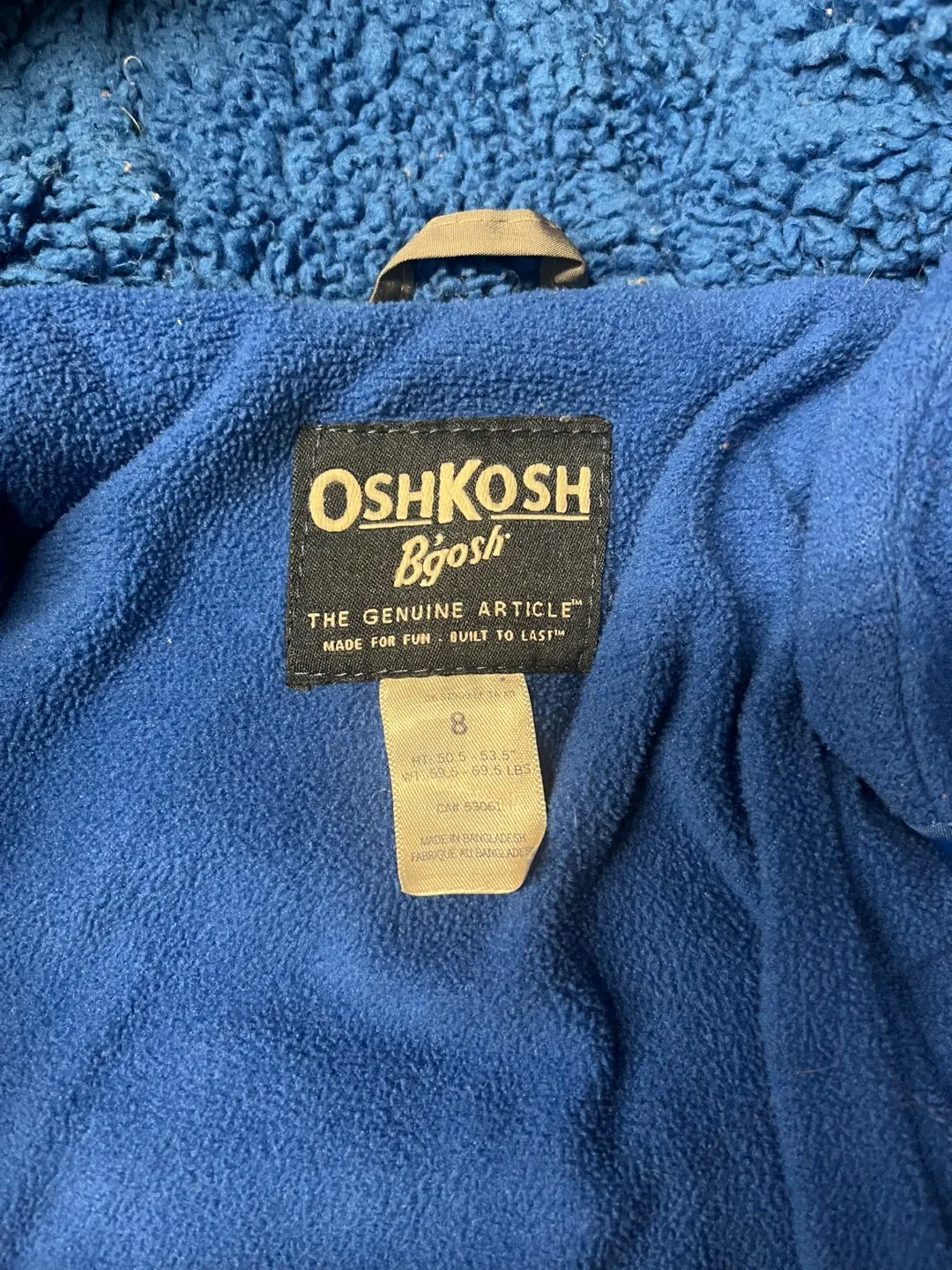 OshKosh B'gosh Size 8 Puffer Jacket image indicator(2)