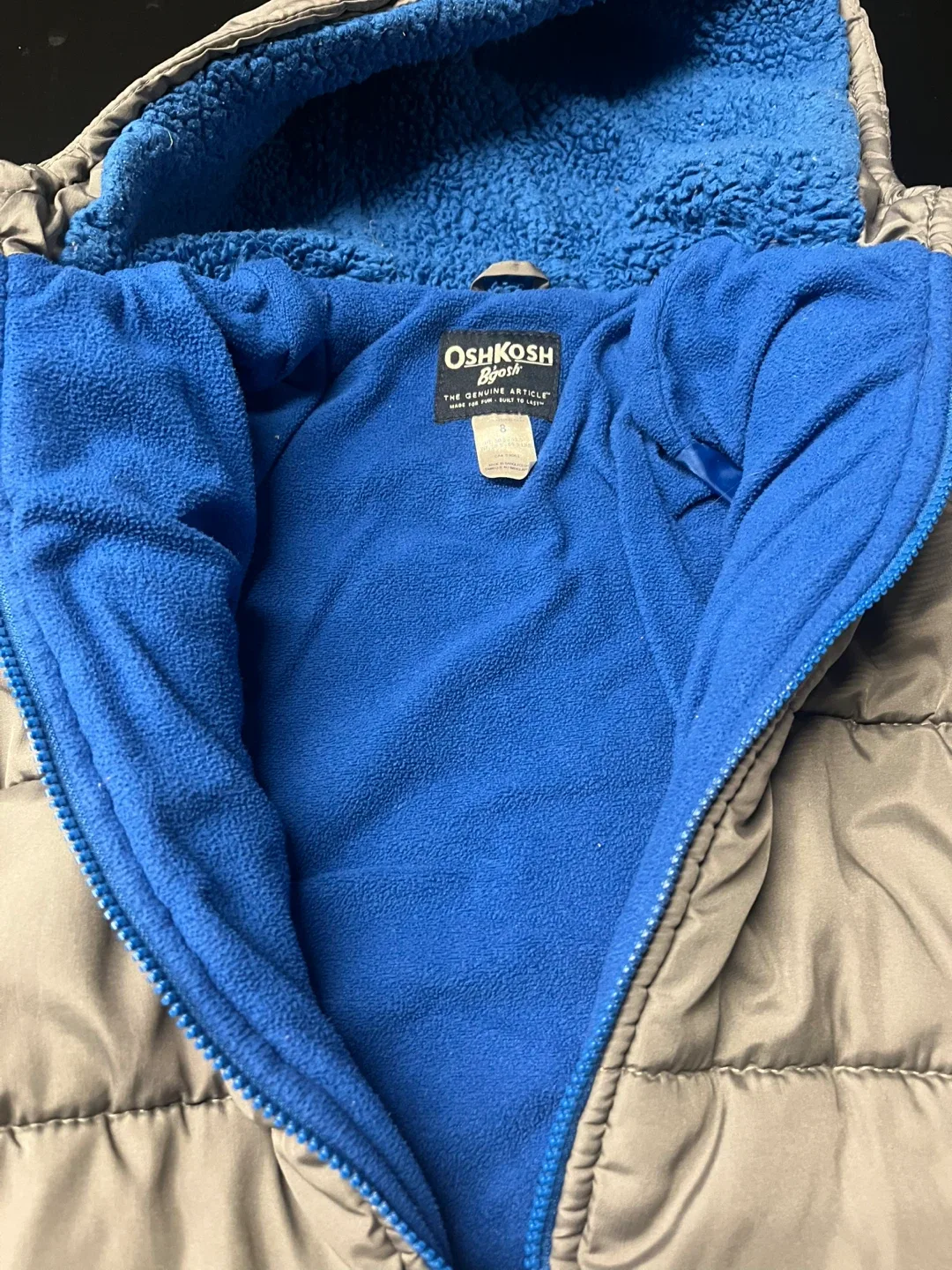 OshKosh B'gosh Size 8 Puffer Jacket image indicator(3)