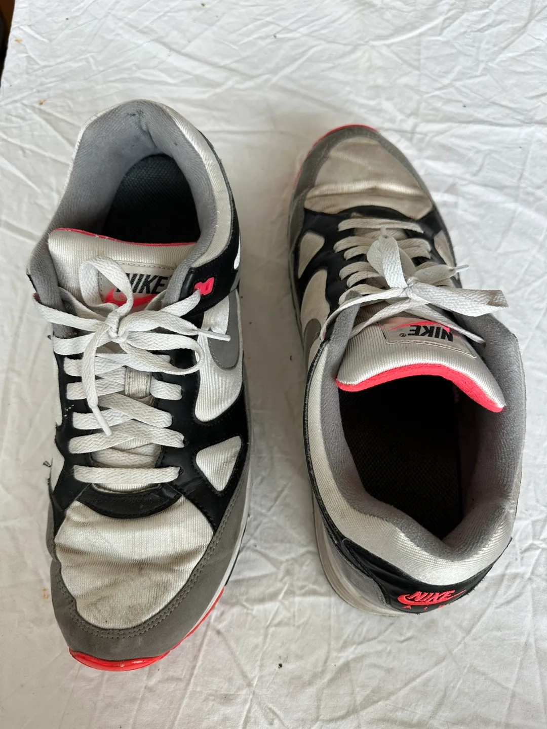 Nike Sneakers - White, Black, & Grey thumbnail