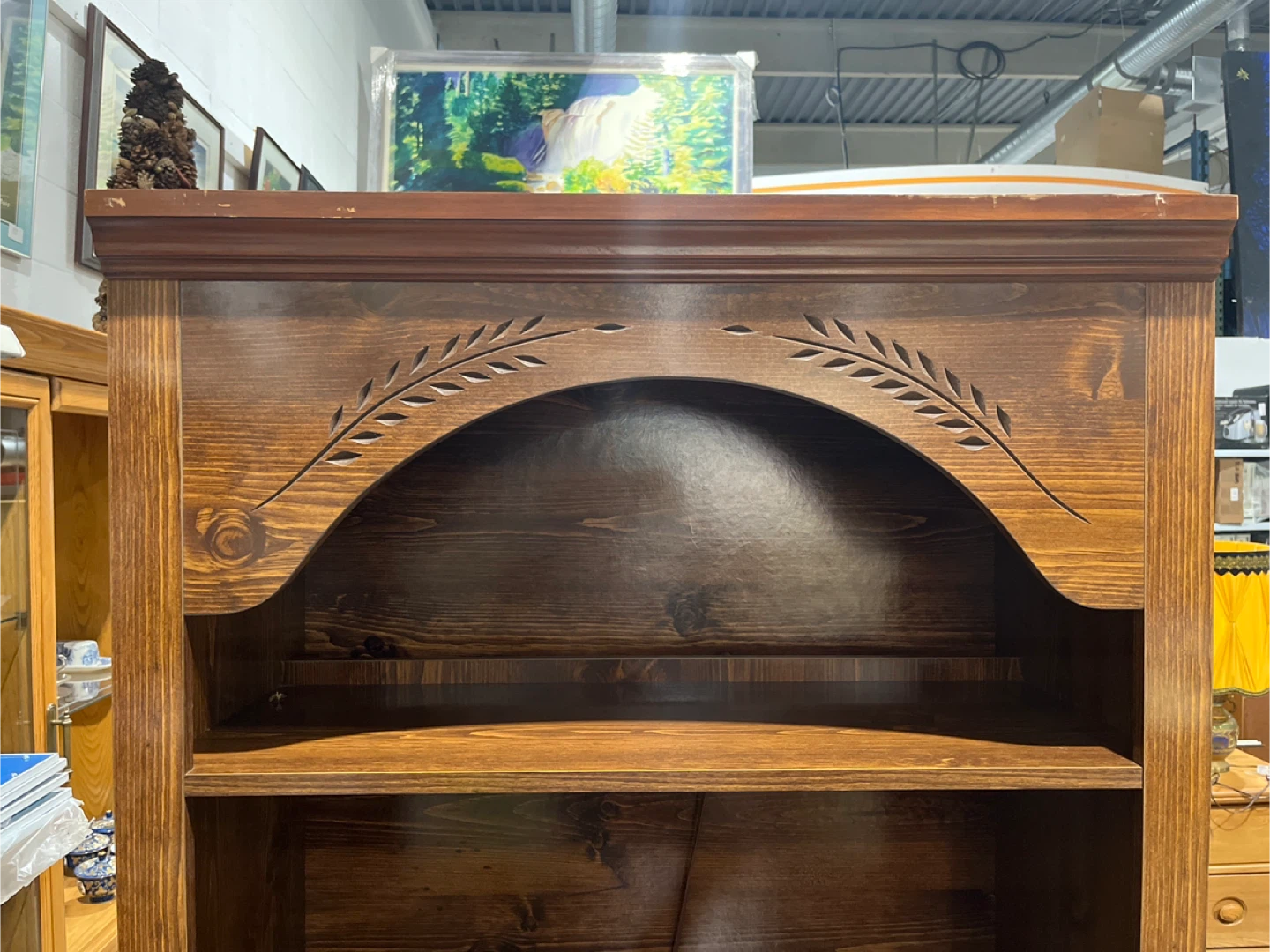 Brown Wooden Bookcase - photo 2