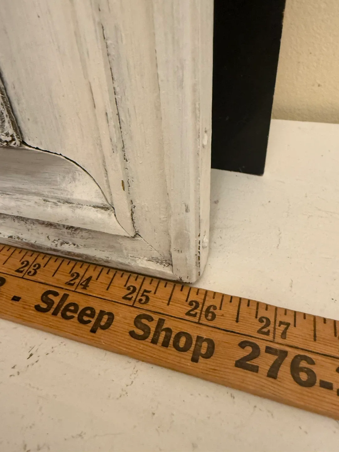 Shabby chic vintage mirror image indicator(2)