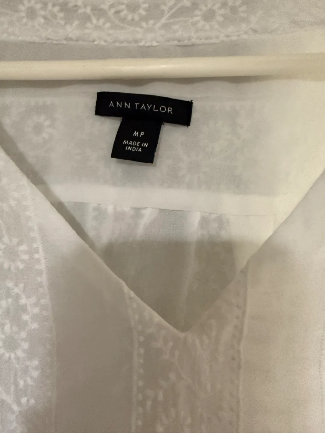 Ann Taylor White Blouse - MP image indicator(2)