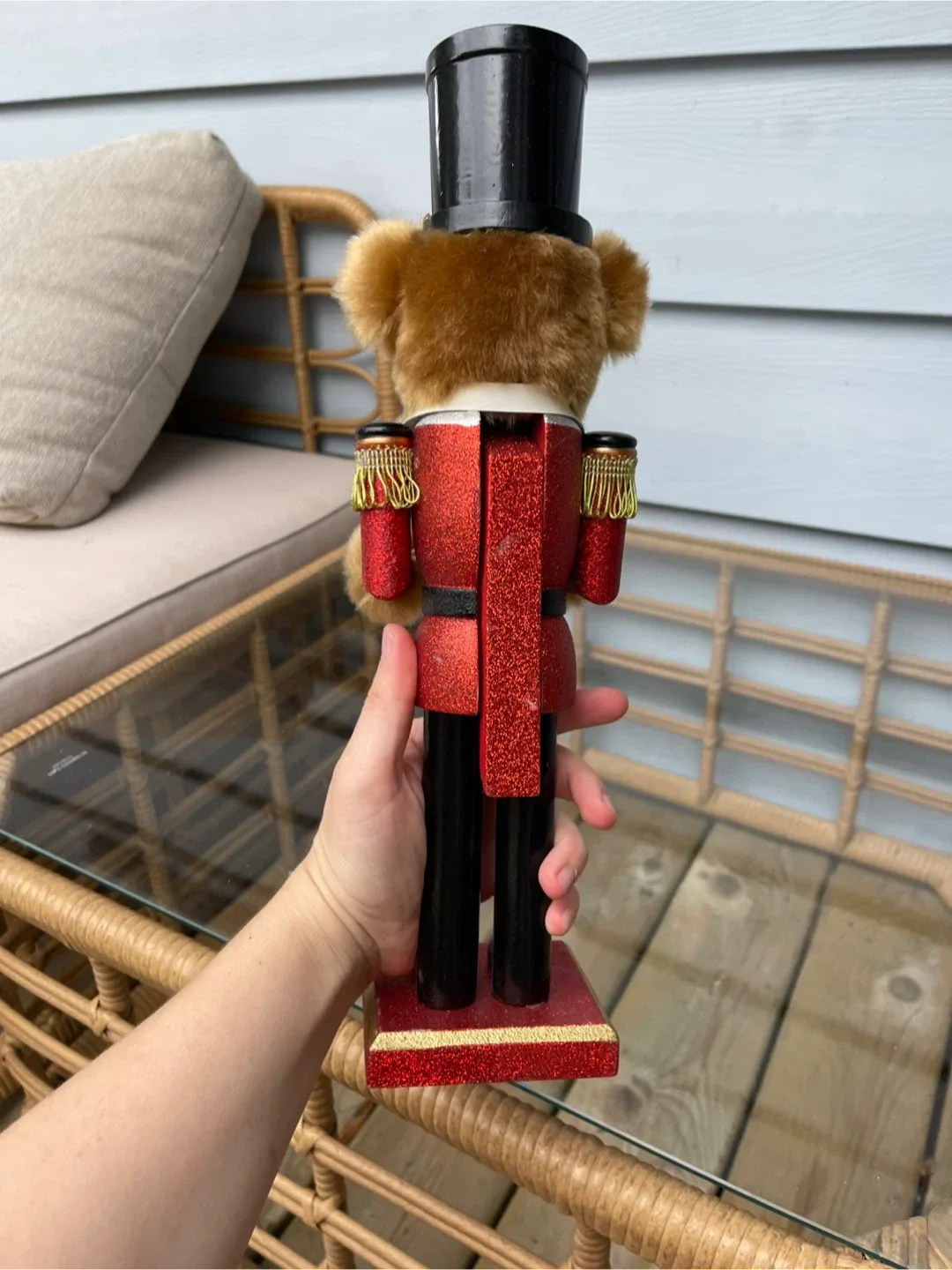 GlucksteinHome Woodland Sparkle Nutcracker image indicator(2)