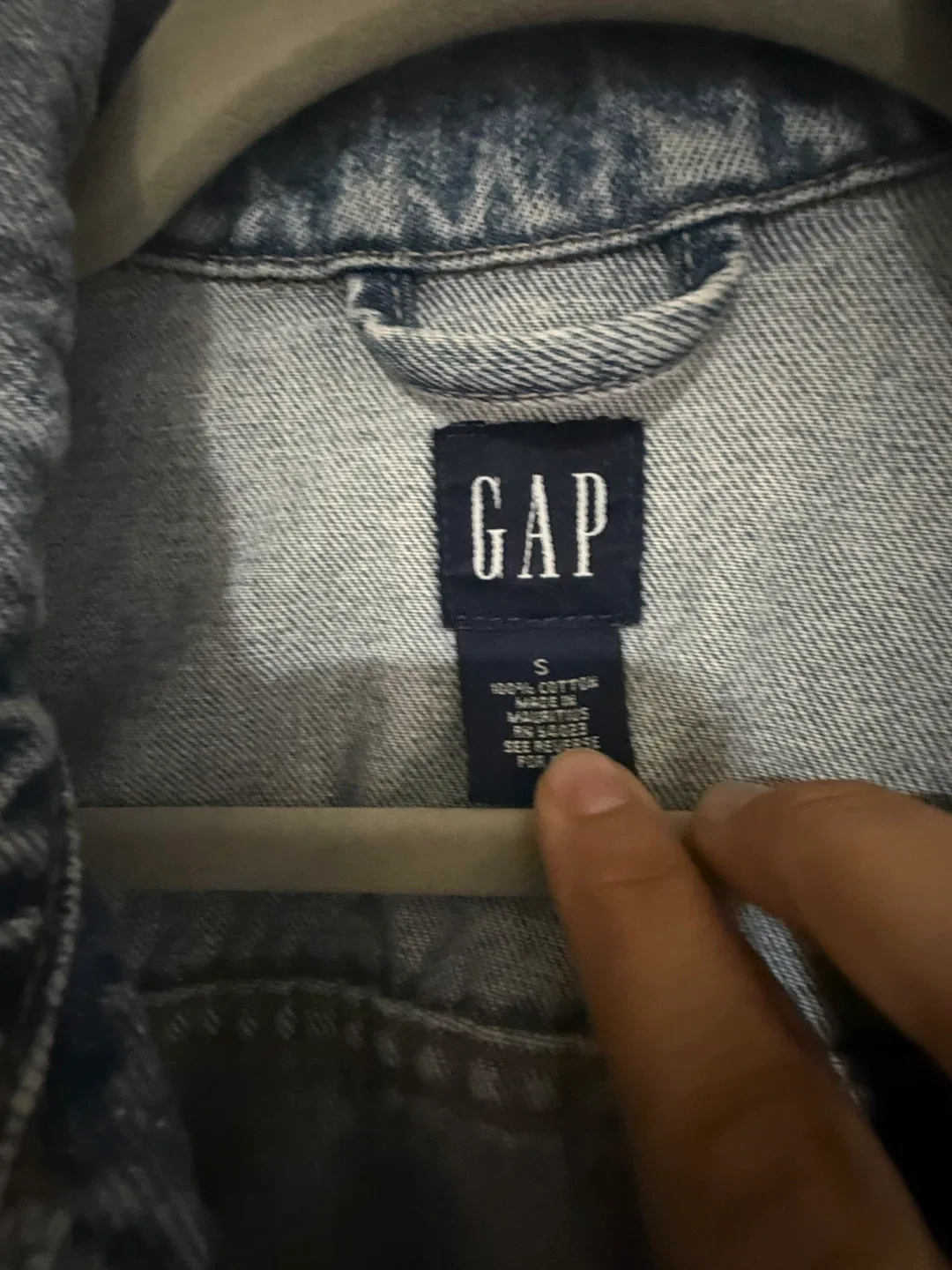 GAP Denim Jacket - Size S image indicator(2)
