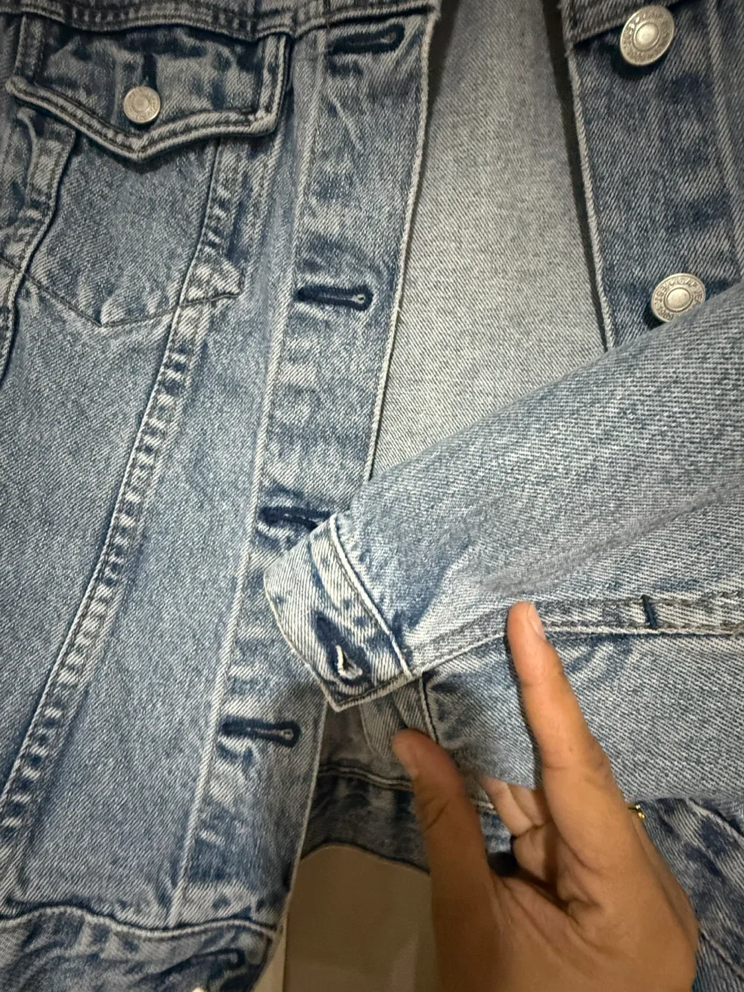 GAP Denim Jacket - Size S image indicator(3)