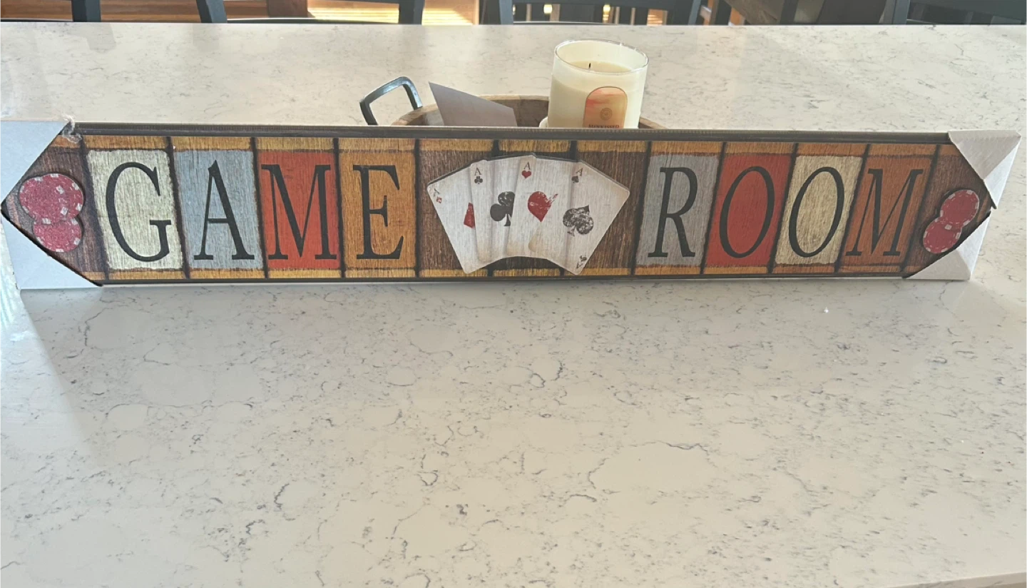 Hobby Lobby Game Room Wall Decor