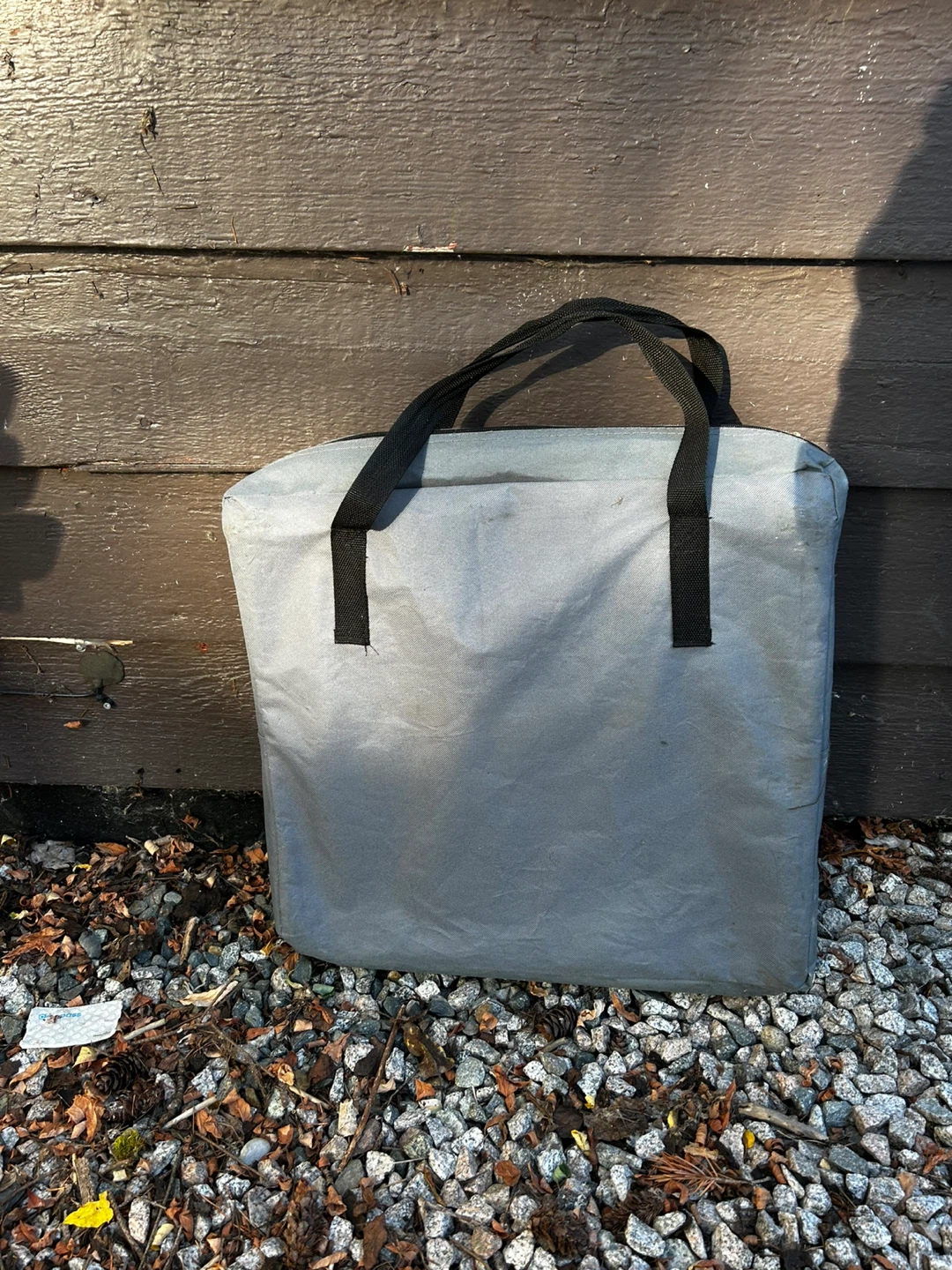 Folding Camping Chair - Grey & Black - photo 4