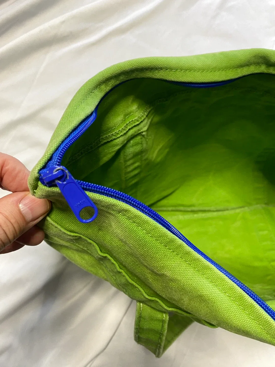 Strand Book Store Lime Green Tote Bag image indicator(5)