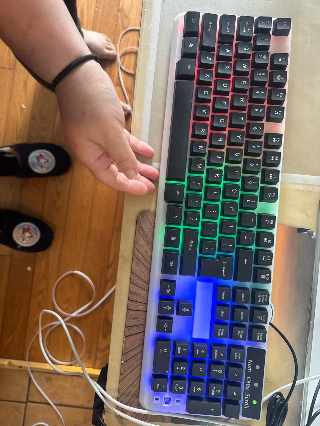 RGB Mechanical Keyboard image indicator(2)