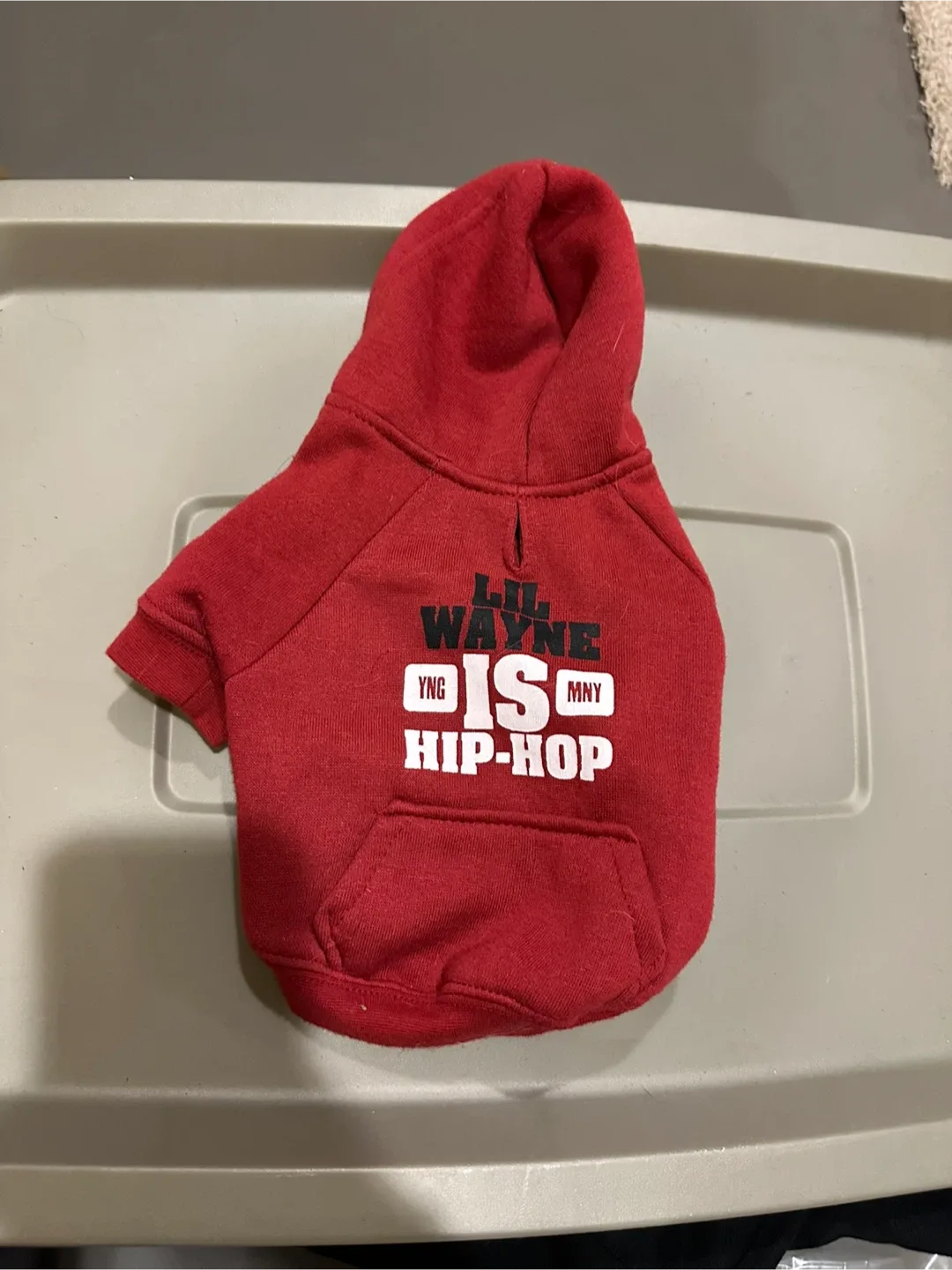 Top Paw Lil Wayne Dog Hoodie - Size S thumbnail