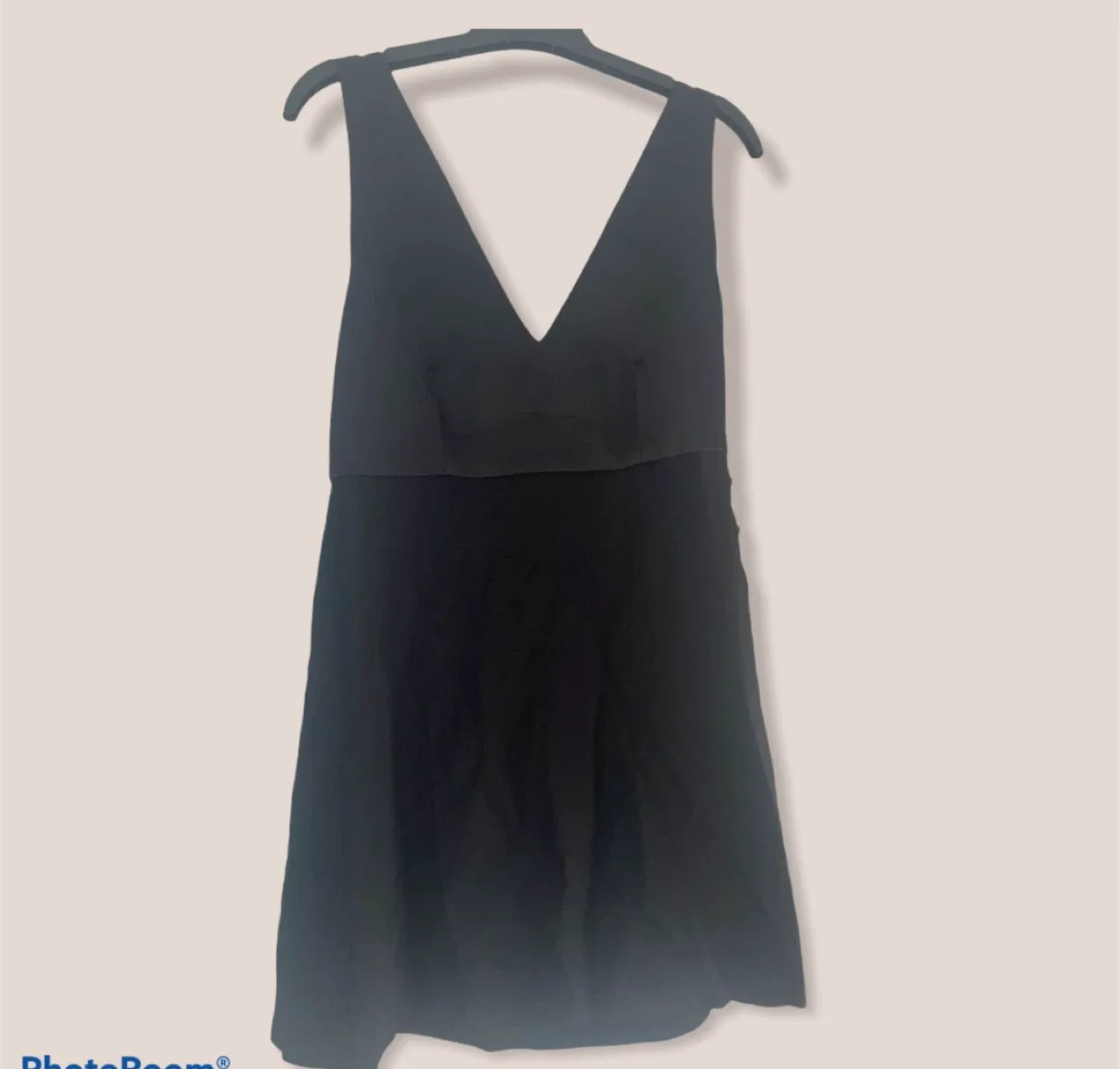 Black Mini Dress with Bow Detail thumbnail