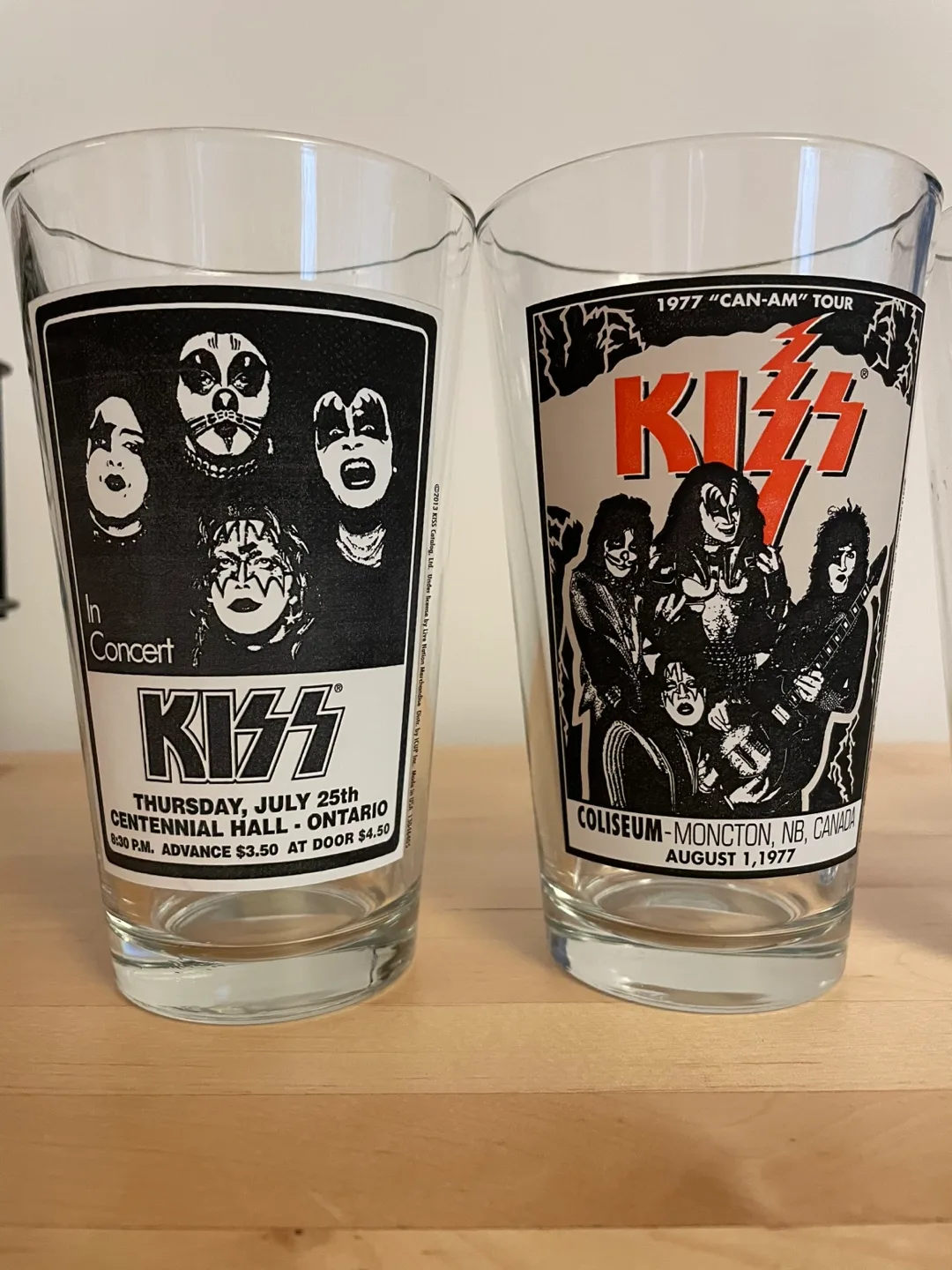 KISS Concert Tour Collector Glasses (Set of 4) image indicator(2)