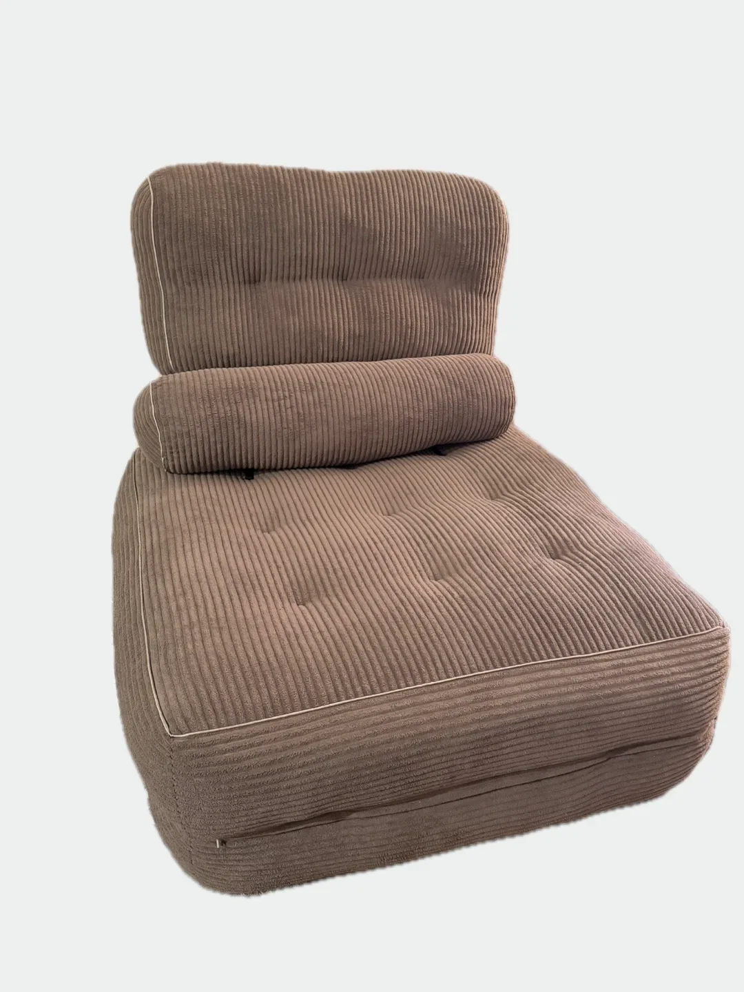 Corduroy Sofa Bed / Chair / mattress / cushion image indicator(2)