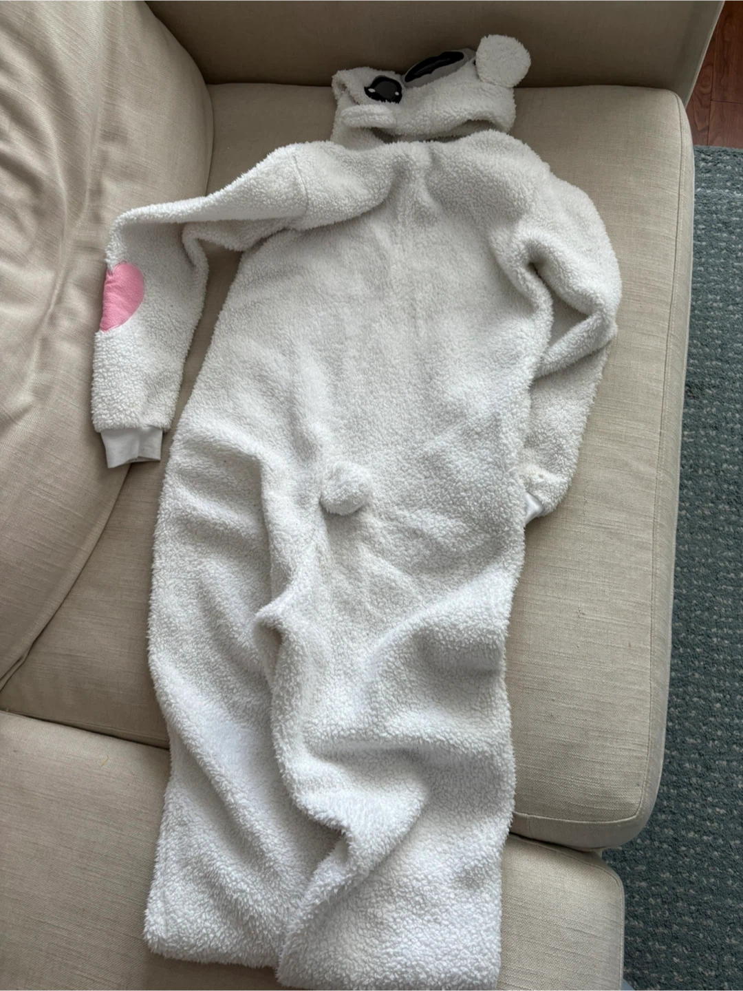 White Bear Onesie Halloween costumes - photo 2