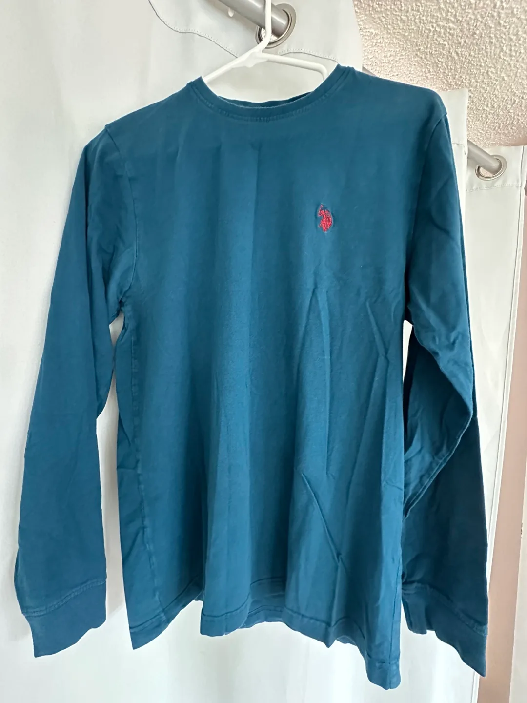 U.S. Polo Blue Long Sleeve Shirt thumbnail