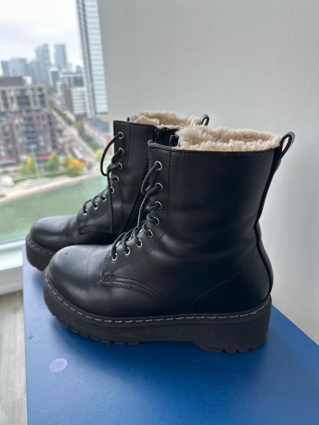 Steve Madden Black Boots - Size 39 image indicator(3)