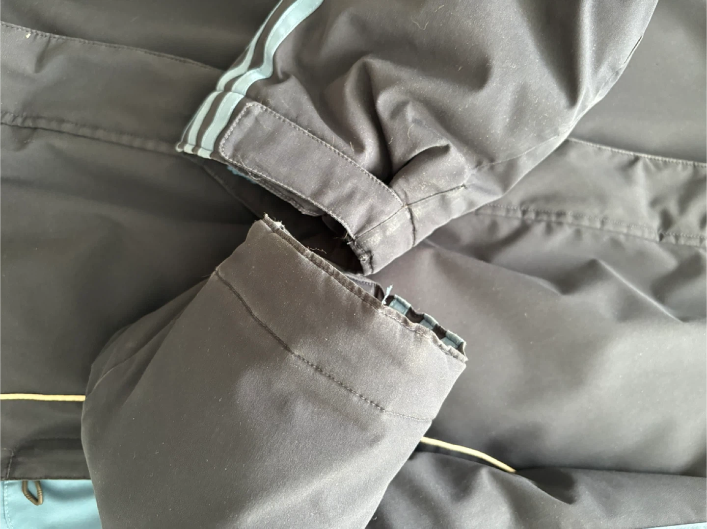Adidas Blue & Black Winter Jacket - photo 2