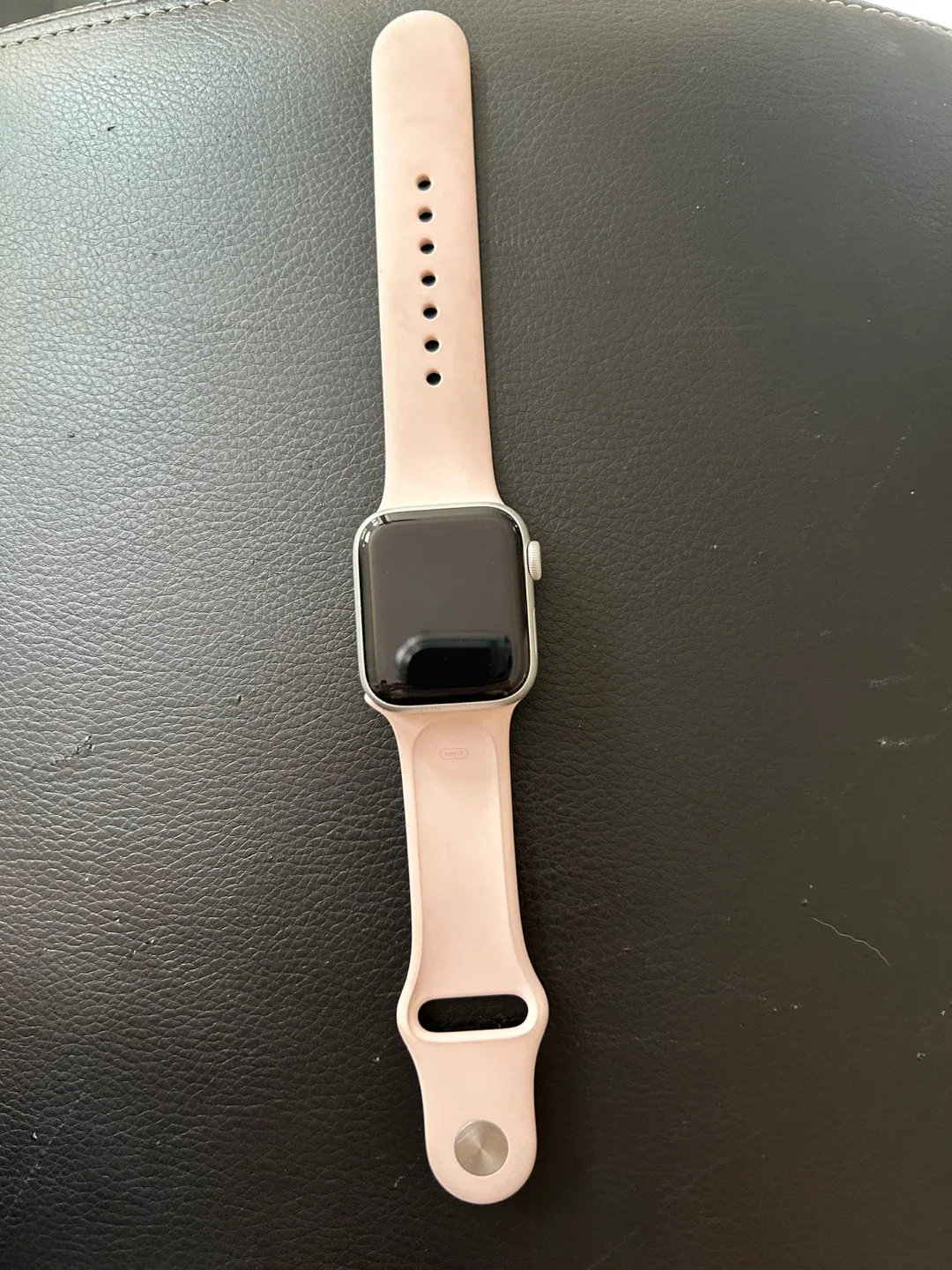 Apple Watch with Pink Sand Sport Band image indicator(2)