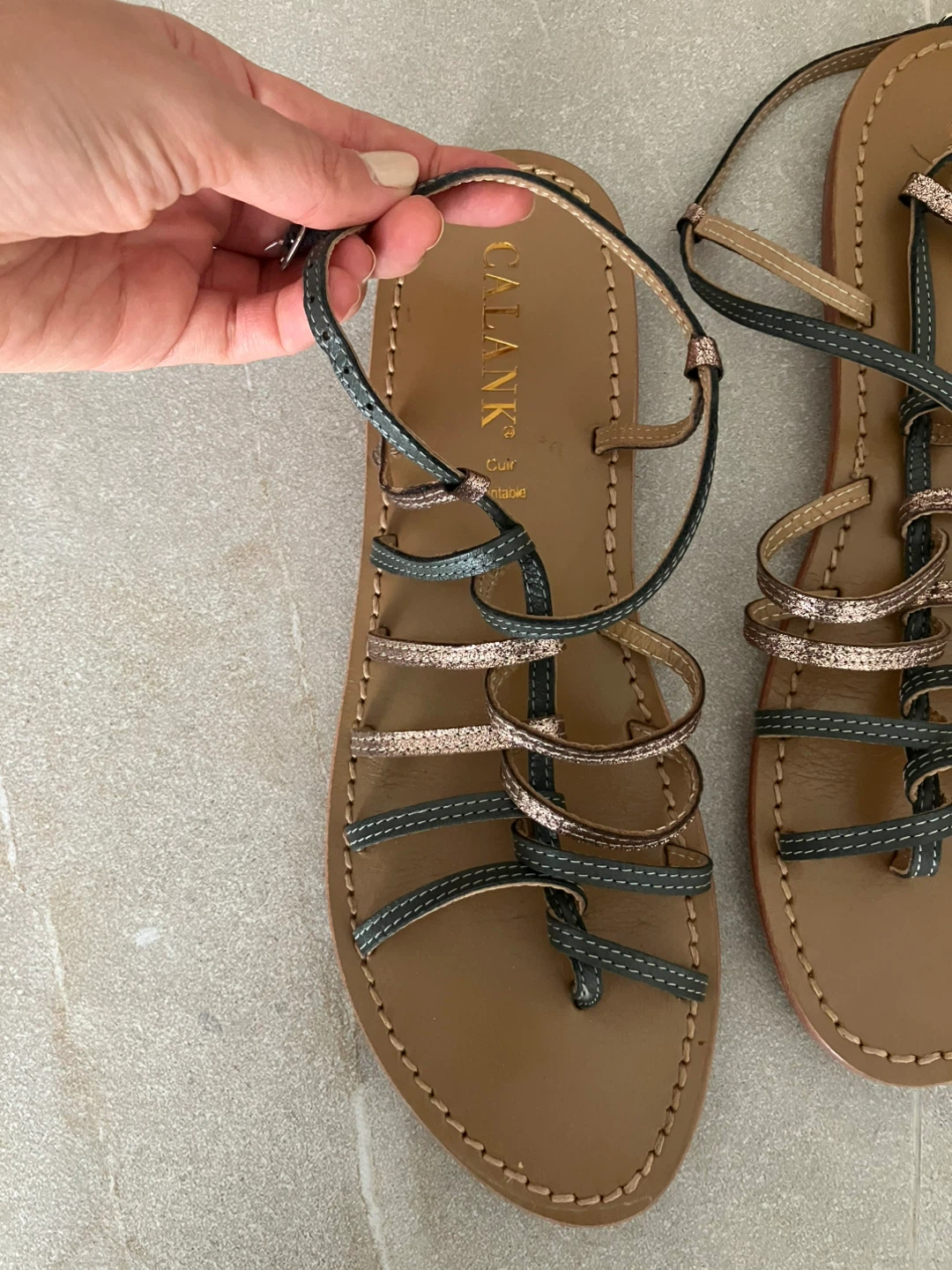 Leather Sandals - Size 10 - photo 3