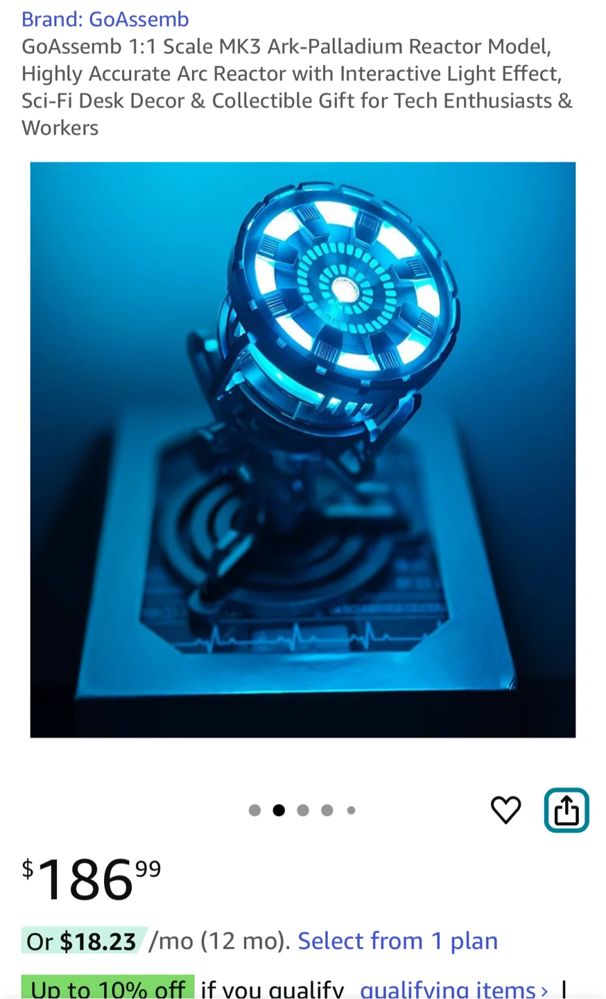 GoAssemb MK3 Arc-Palladium Reactor Model
