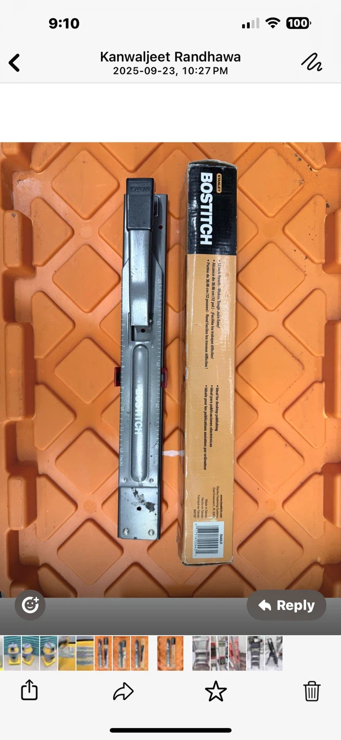 BOSTITCH Long Reach Stapler