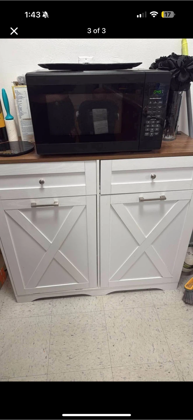 Kitchen island/tilt out garbage furniture - photo 3